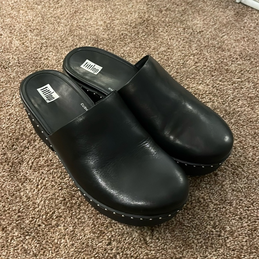 Fitflop Pilar Platform Mule Clogs, 7